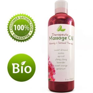 Pure Massage Oil for Relaxing + Sensual Therapy