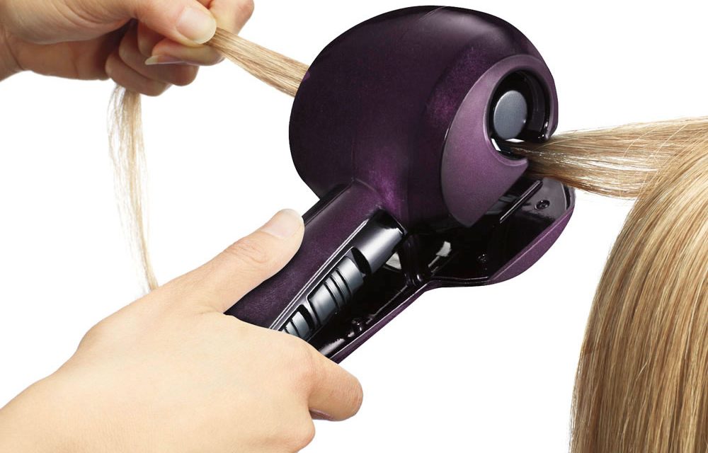 Защита для волос при пользовании стайлером. A Machine for Curling hair. Как накрутить волосы стим под.