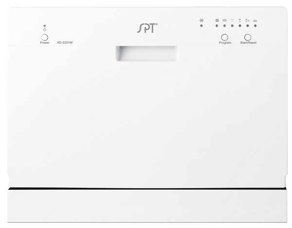 1. SPT Countertop Dishwasher