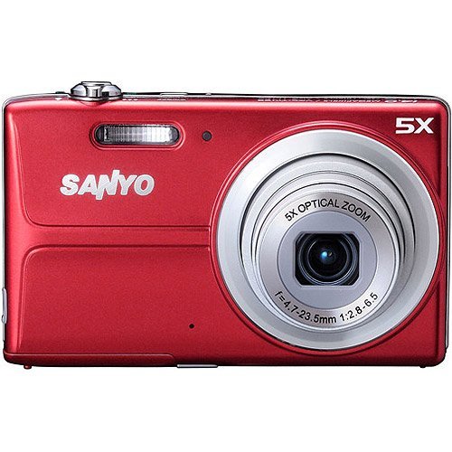 10. Sanyo VPC-T1496R 14MP Digital Camera