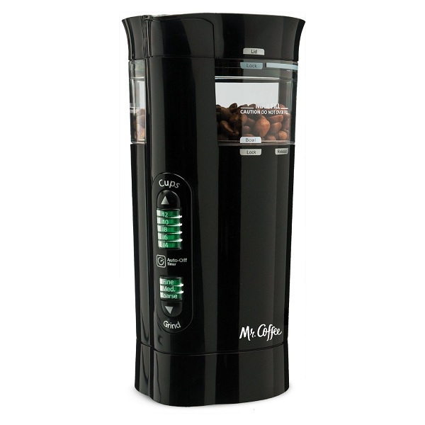 4. Mr. Coffee IDS77 Electric Coffee Blade Grinder with Chamber Maid Cleaning System