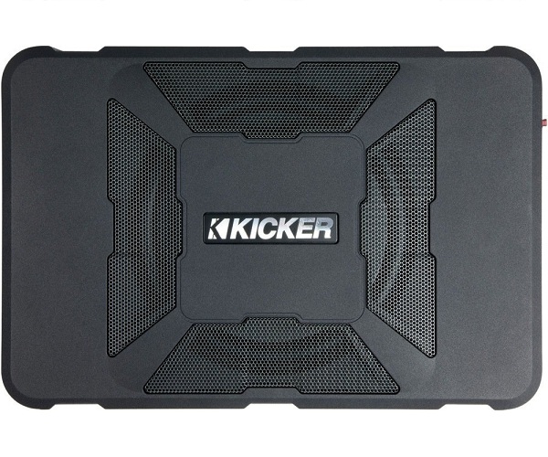 5. KICKER 11HS8 Hideaway Car Audio Powered Subwoofer Enclosure
