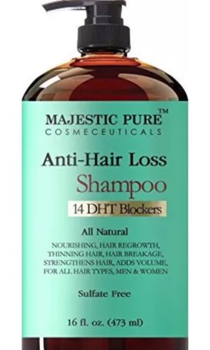 Hair Loss and Hair Regrowth Shampoo for Men & Women From Majestic Pure
