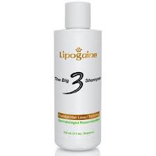 Lipogaine Big 3 Premium Hair Loss Prevention shampoo for Men and Women