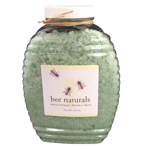 2 Best AromaTherapy Mineral Bath - All Natural Ingredients - Bath Salts & Essential Oils Formulation by Bee Naturals(32 Oz)