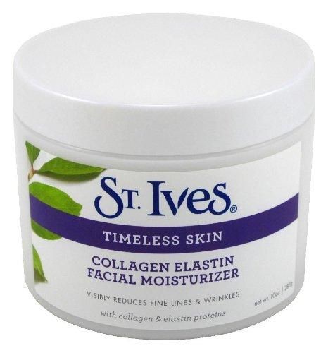 2 St. Ives Timeless Skin Facial Moisturizer, Collagen Elastin 10 oz