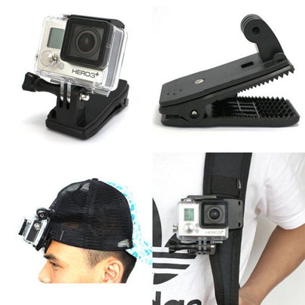 3. BeneU® 3-way Adjustable Hand Grip Stabilizer Mount Arm Action Camera