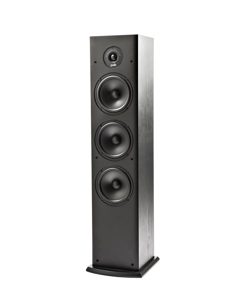 4. Polk Audio T50 Home Theater and Music Floor Standing Tower Speaker (Single, Black)