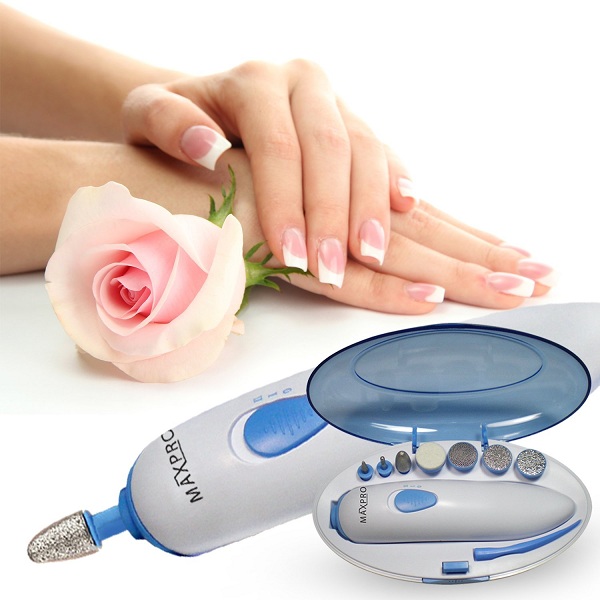 5. Maxpro Electric Nail File Manicure Pedicure Kit