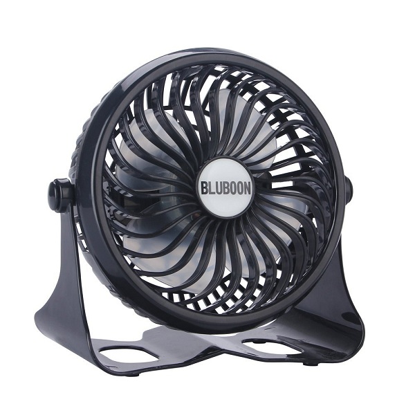 6. BLUBOON Rechargeable Desk Fan
