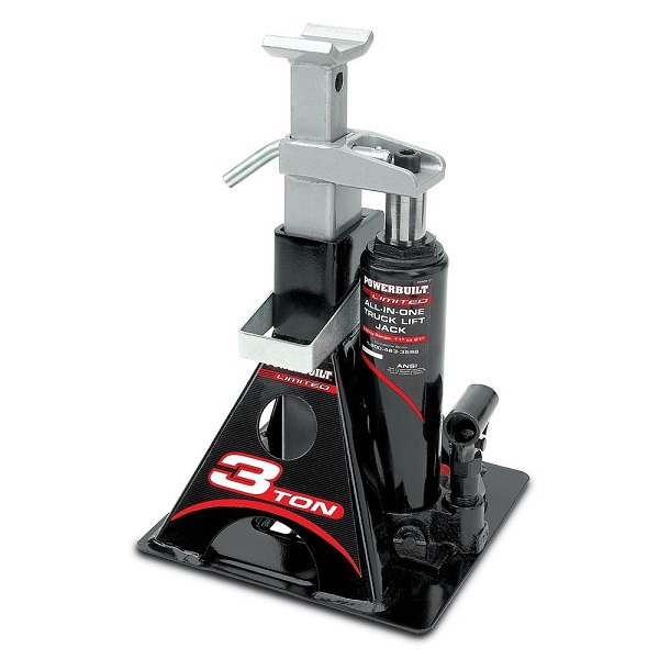 6. Powerbuilt 640912 All-In-One Bottle Jack with Jack Stand