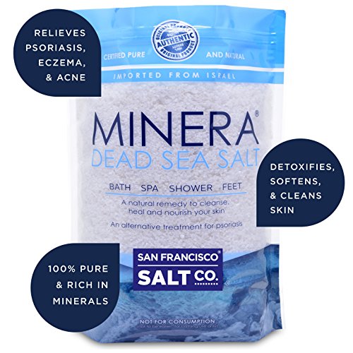 7. Mineral Dead Sea Salt, 10lbs Fine Grain.