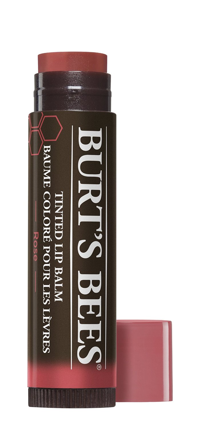 1 Burt's Bees Tinted Lip Balm Rose