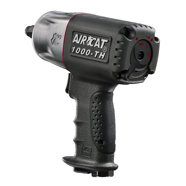 2. AIRCAT 1000-TH ½-inch Composite Air Impact Wrench with Twin Hammer Mechanism